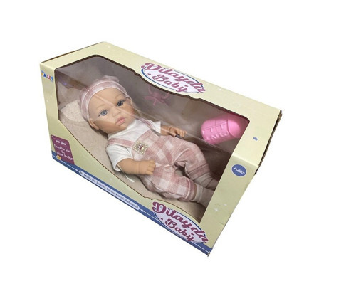 32 cm Aksesuarlı Dilayba Baby Gerçek Yüzlü Et Bebek 8223