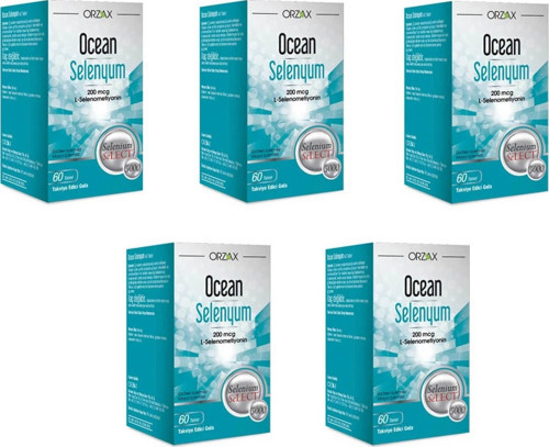 Ocean Selenyum 60 Tablet 5'li Paket