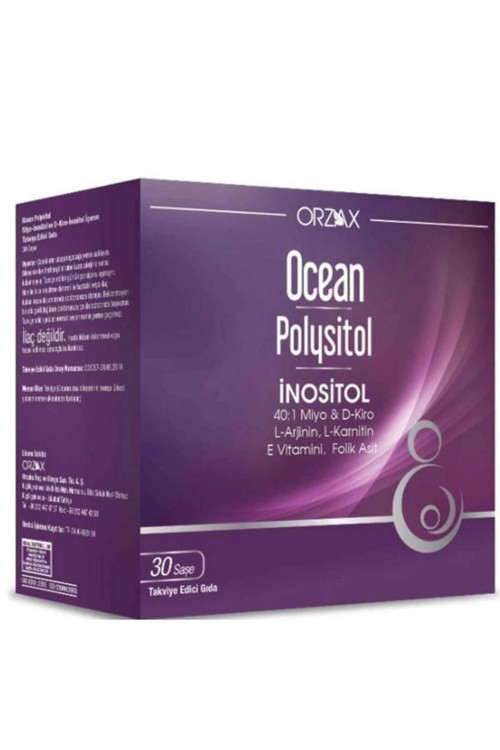 Ocean Polysitol Takviye Edici Gıda 30 Saşe - Folik Asit 400 ?g