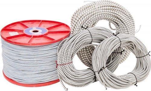 6 Mm 40 Metre Lastikli Ipek Halat Gerdirme Ipi Branda Germe Lastiği