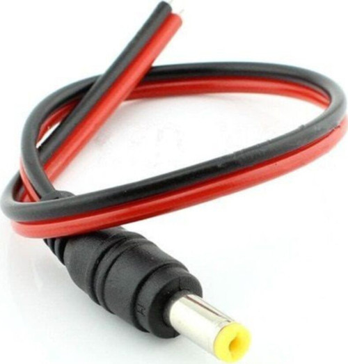 10 Lu Cctv Güvenlik Kamera 12 Dc Power Jak Jack- Kalın Kesit - A Kalite