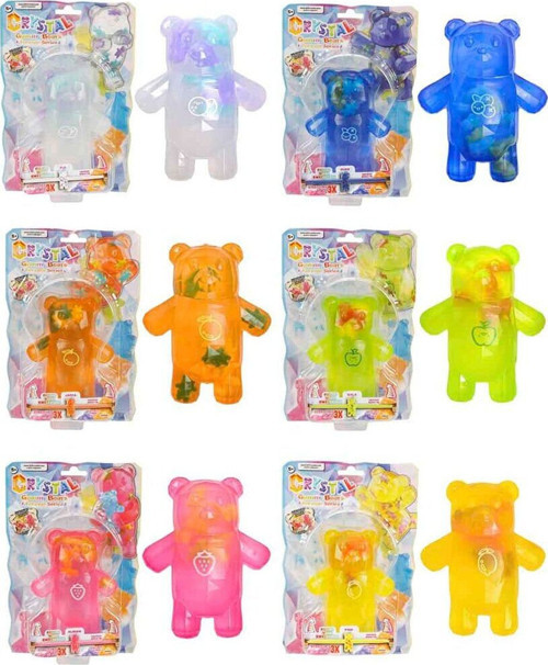 12348 SUN-BTF-FİGÜR CRYSTAL GUMMY BEARS FOREVER SERIES 14CM 6A(Belirtilen , tekli satış için adet ıdır.)
