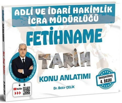 Adli İdari Hakimlik İcra Müdürlüğü FETİHNAME Tarih Konu Anlatımı Bekir Çelik