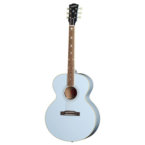J-180 LS Elektro Akustik Gitar (Frost Blue)