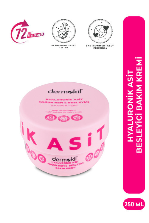 Hyaluronik Asit Yoğun Nem ve Besleyici Bakım Kremi 250 ml