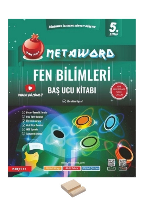 5. Sınıf Metaword Fen Bilimleri Konu Özetli Etkinlikli Soru Bankası