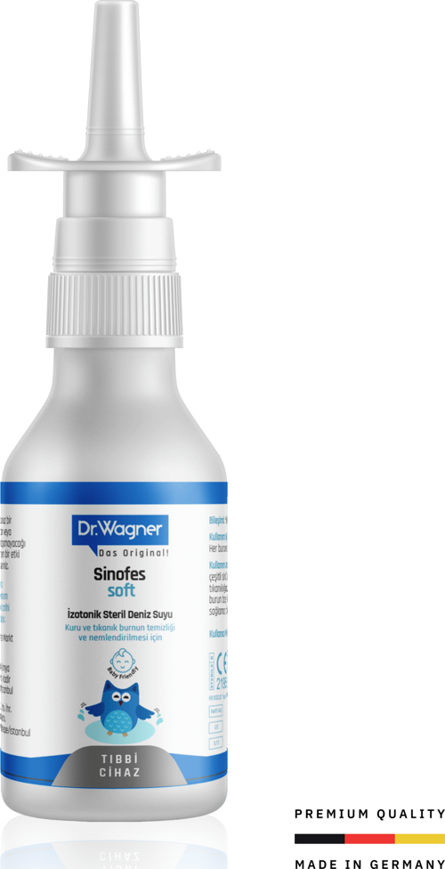 Sinofes Soft, Çocuk ve Yetişkinlerde Burun Tıkanıklığı İçin Burun Spreyi - 50ml