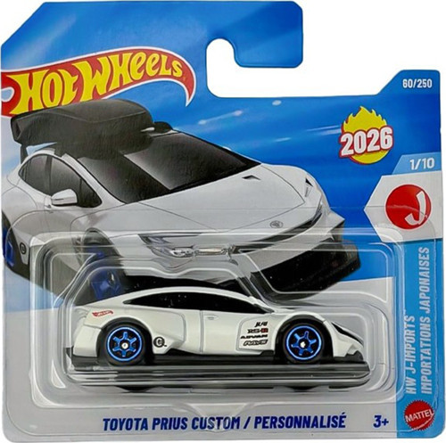 - Toyota Prius Custom - Beyaz (1/64) JJH37
