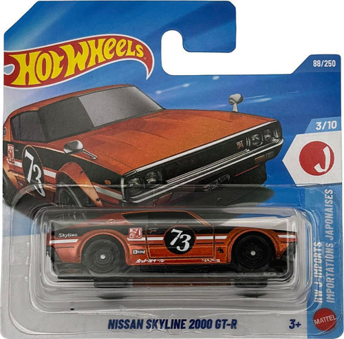 - Nissan Skyline 2000 GT-R - Turuncu (1/64) JJJ50