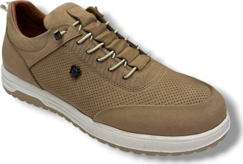 1248-26 Hakiki Nubuk Deri Casual Erkek Ayakkabı