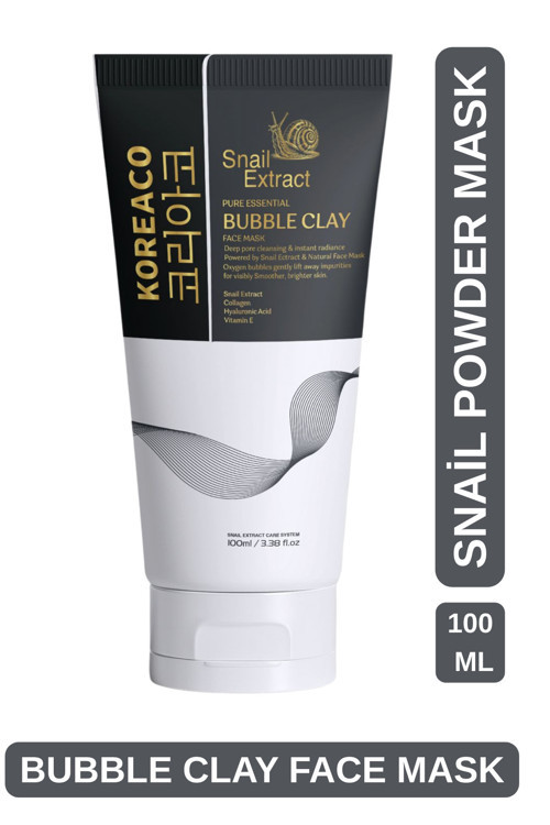 Salyangoz Özlü Mucize Bubble Clay Yüz Maskesi | Ultra Yumuşak Nemli Parlak Köpüren Yüz Maskesi 100Ml