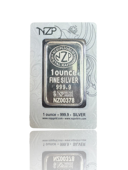 1 Ons Külçe Gümüş