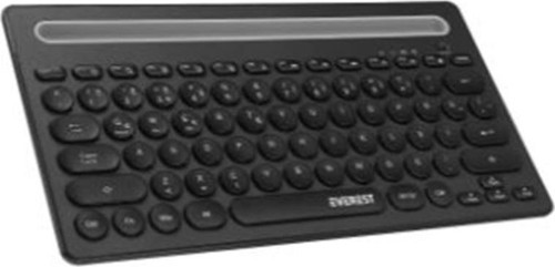 KB-BT84 Siyah-Gri Bluetooth Ultra İnce+Şarjlı Q Mac-Win-Android-Ios Uyumlu Kablosuz klavye