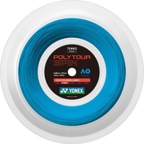 Poly Tour Spin 1.20 - 200 M Mavi Monofilament Tenis Kordajı