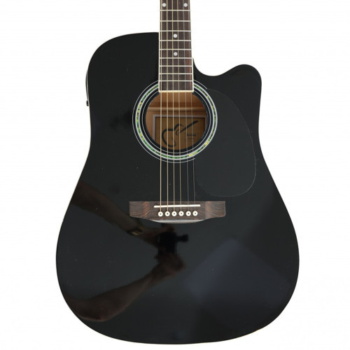 F650N-BKC Elektro Akustik Gitar - Siyah (Başlangıç/Orta - Cutaway Kasa) | Siyah Parlak Cila, Kesik Kasa (Cutaway)