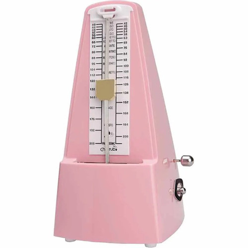 WSM-330-PNK Mekanik Metronom (Pembe) | Eğlenceli Tasarım Zil Sesi