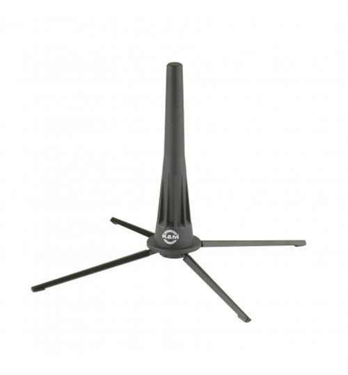 Konig & Meyer 18020-000-55 Kompakt Obua Sehpası (Siyah) | 4 Ayaklı Maksimum Stabilite Tasarımı Enstrüman Başlığına Sığab