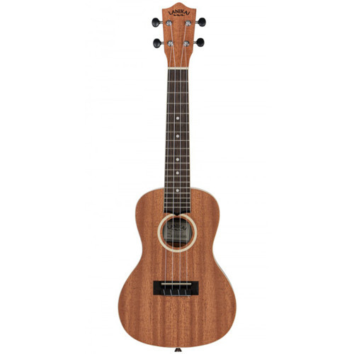 LU21-C Concert Ukulele (Orta Seviye - Concert Boy) | Nato Ağacı Gövde, Beyaz Kenar Şeritleri (Binding), Krom Açı