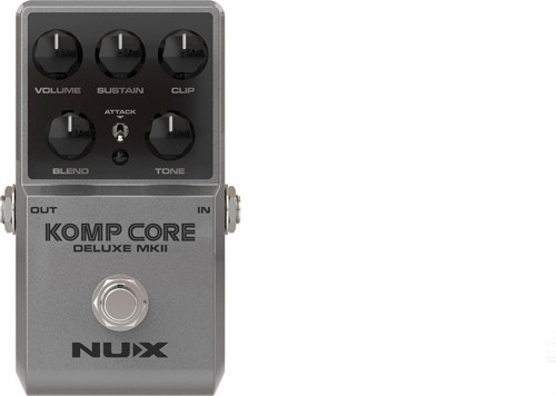 NCC-2 Komp Core Deluxe MKII (Profesyonel - Kompresör Pedalı) | Paralel Kompresyon (Blend Kontrolü), 3 Farklı Kompres