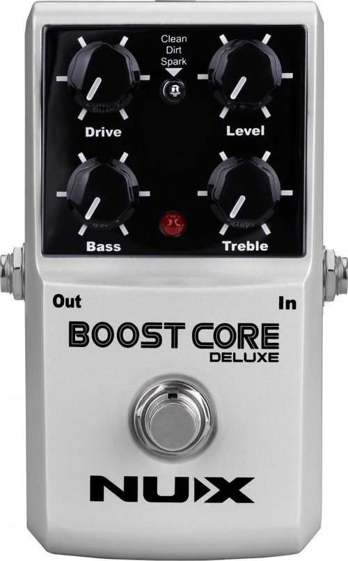 BOOSTCD Boost Core Deluxe Booster Pedalı | Temiz Sinyal Yükseltme Drive ve Sparkle Modları