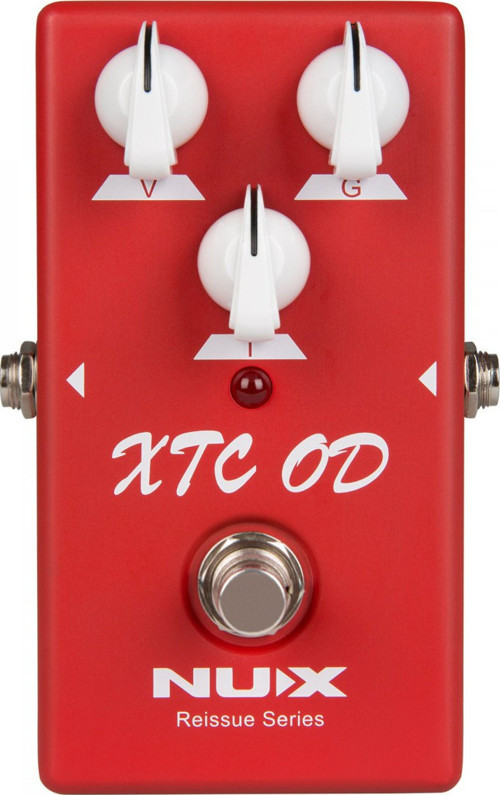XTC-OD Overdrive Pedalı (Profesyonel - Boutique Amfi Simülasyonu) | Efsanevi XTC Kırmızı Kanal Modellemesi, Zengin H