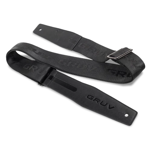 KORR50-BLK-S Korr Gitar Askısı | Deri Detaylı Şık ve Sağlam