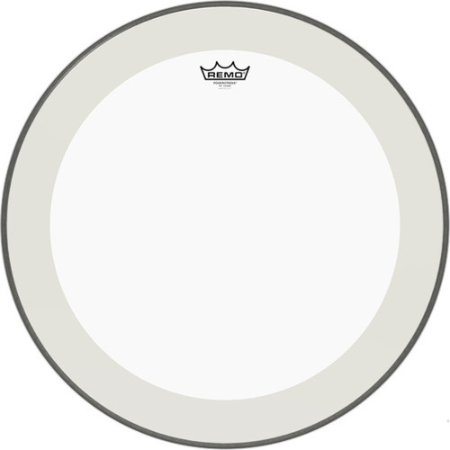P4-1322-C2 Powerstroke 4 Clear Kick Derisi (22") | Çift Katlı ve Kenar Susturuculu