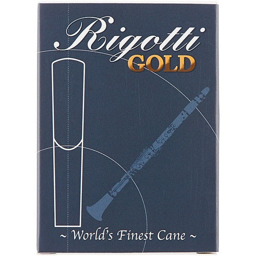 RGCCS15 Gold Bb Klarnet Kamışı No: 1.5 (Başlangıç/Eğitim) - Tekli Paket | Fransız Kesim Başlangıç Kamışı ve Net