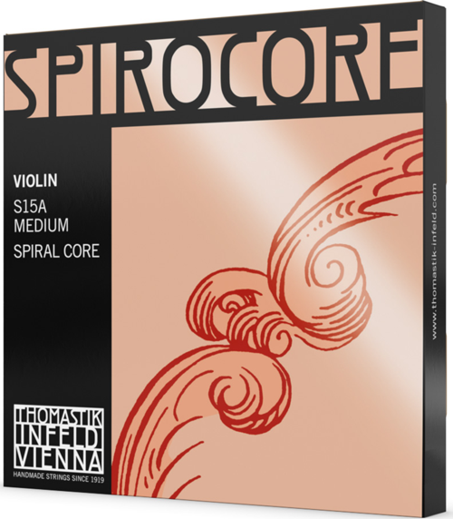 S15A Spirocore Keman Teli | Krom Sarım Çok Yönlü Kullanım