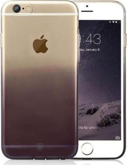 iPhone 6 Plus / 6S Plus ile Uyumlu Illusion Silikon Kılıf Siyah