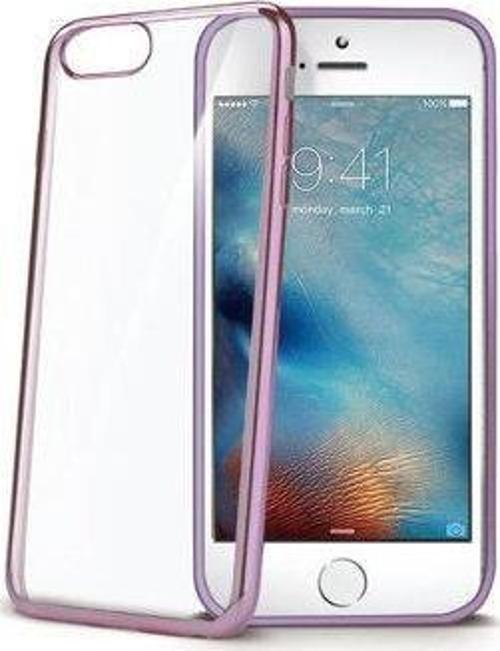 Laser Cover iPhone 7 ile Uyumlu Rose Gold Kılıf
