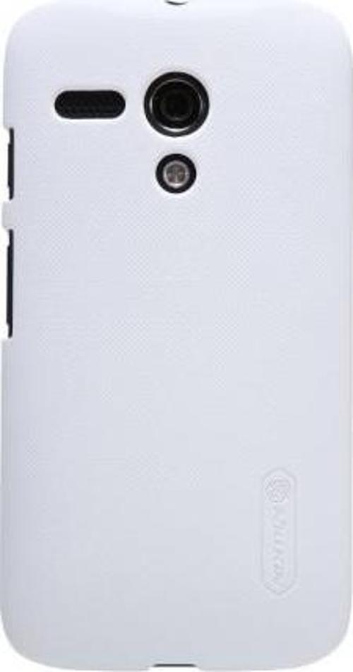 Moto G ile Uyumlu Super Frosted Sert Kılıf Beyaz