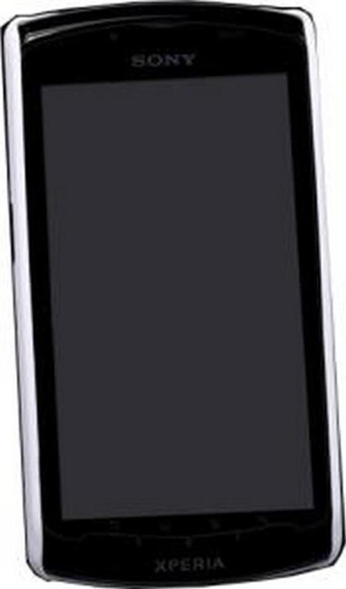 Xperia Neo L ile Uyumlu Sert Kauçuk Kılıf Beyaz Renk
