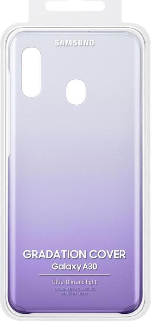 Galaxy A20 ile Uyumlu Mor Koruyucu Kılıf EF-AA205CVEGWW