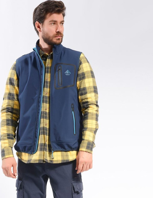 Assam Erkek Yelek-LACİVERT