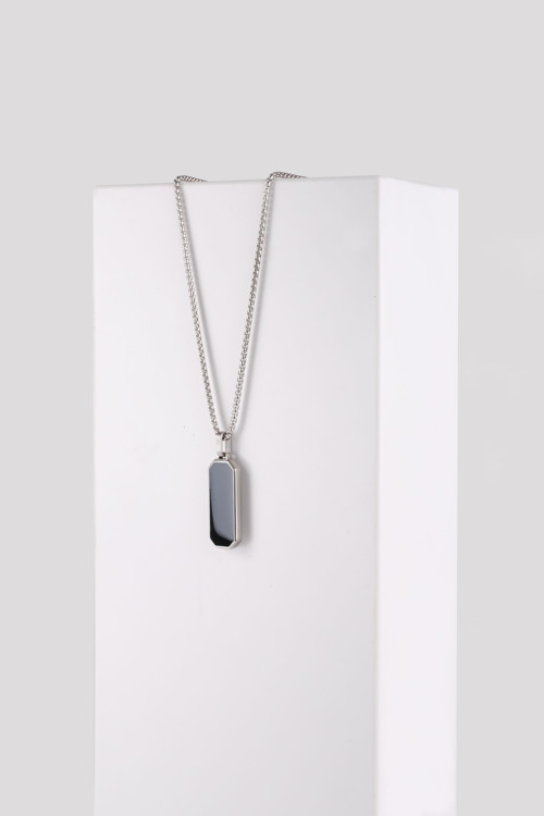 ADORN SILVER ÇELİK KOLYE