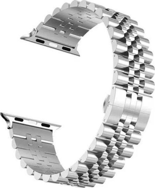 Apple Çelik Saat Kordonu Silver watch ultra 9 8 7 6 SE 5 49mm 45 mm 44 mm 42 mm