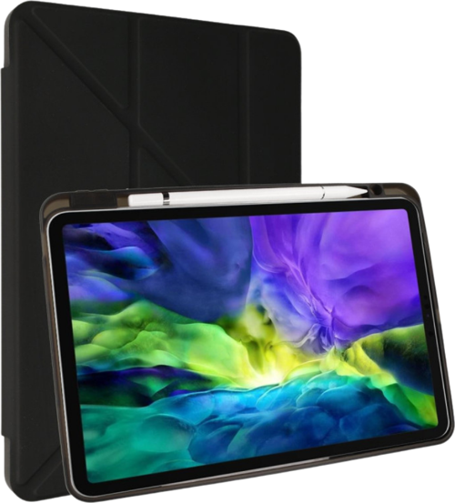 Pulse iPad Air 4 10.9 Kılıf Kalemlikli Mars Tablet Kılıfı - Siyah