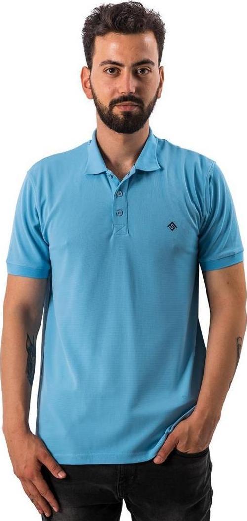 Breeze Erkek Polo T-Shirt-MAVİ