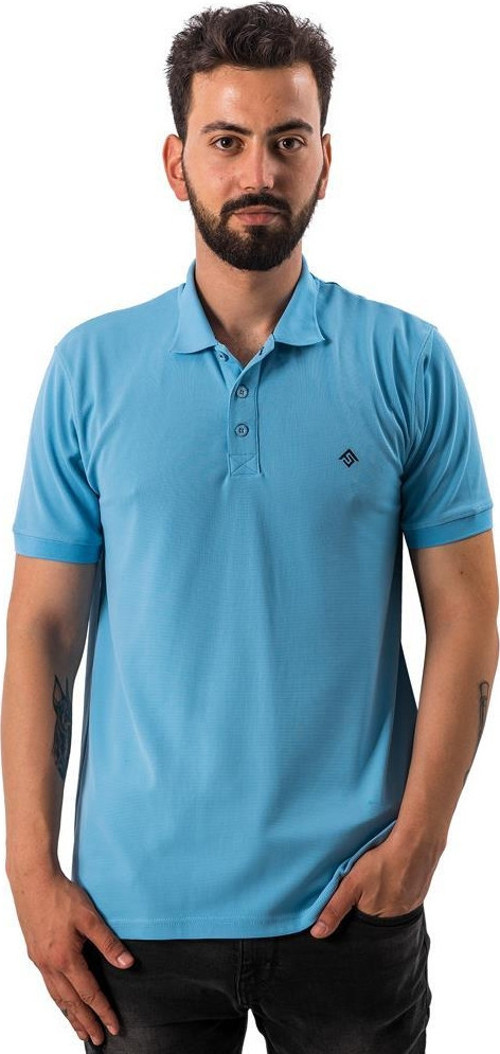 Breeze Erkek Polo T-Shirt-MAVİ