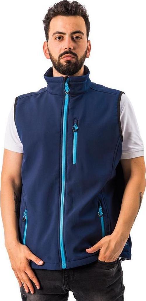 Vest Erkek Softshell Yelek-LACİVERT