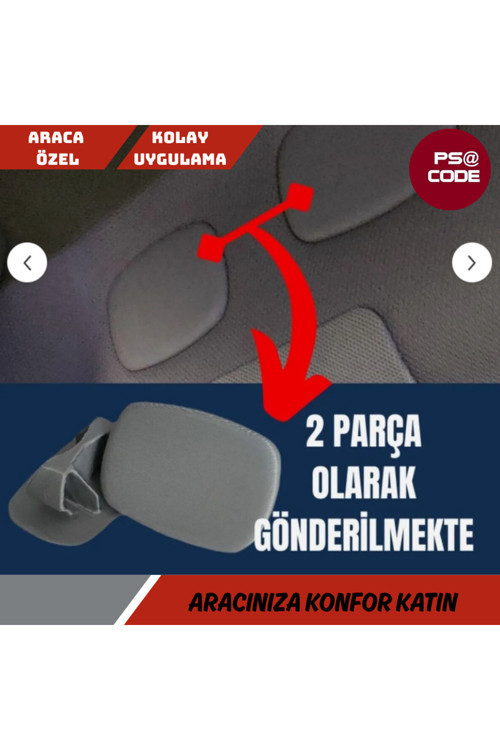 Rifter-Berlingo-Proace-Doblo-Opel Cam Tavanlı Ara Bölme Demiri Kapakları 2 Adet Küçük Kapak