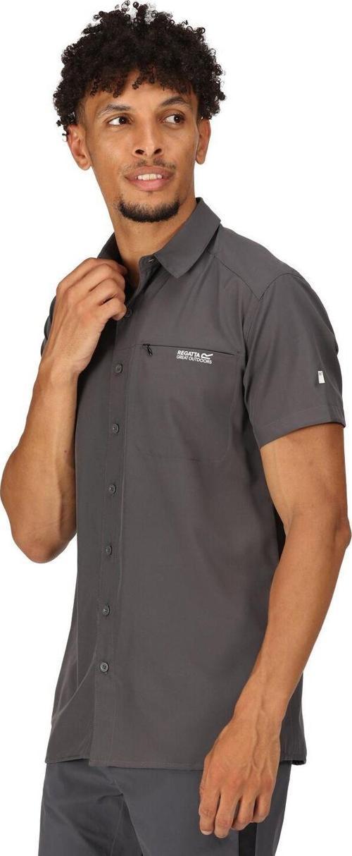 Kioga II Erkek Polo Yaka Gömlek-GRİ