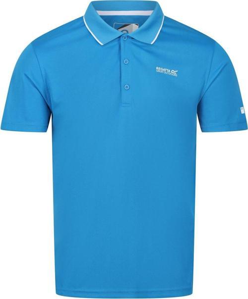Maverik V Polo Yaka Erkek T-Shirt-MAVİ