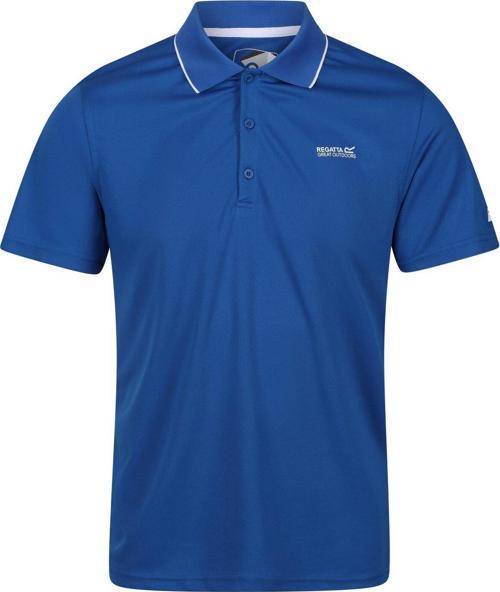 Maverik V Polo Yaka Erkek T-Shirt-MAVİ