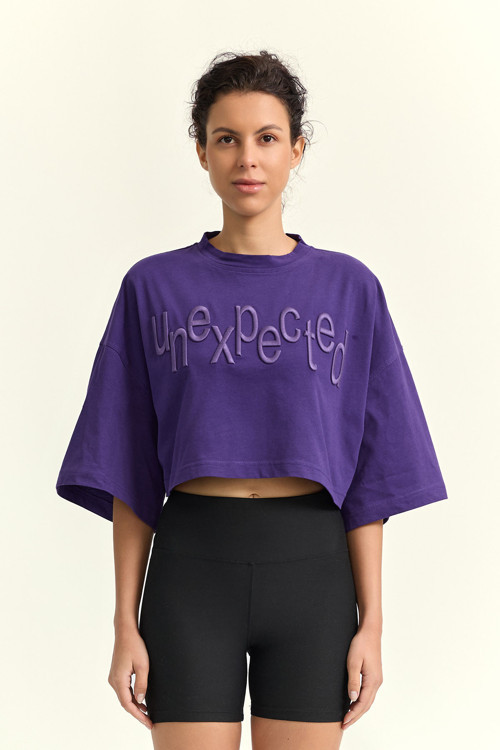 Kadın Mimma Scarlet Gum Crop Top