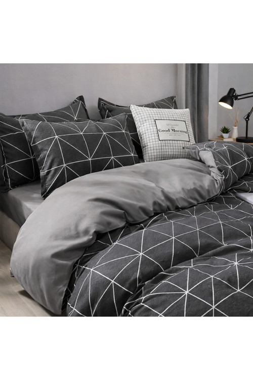 Tek Kişilik Nevresim Takımı 160x220cm | 2 Yastık Kılıfı | Lastikli Çarşaflı 120x200+30