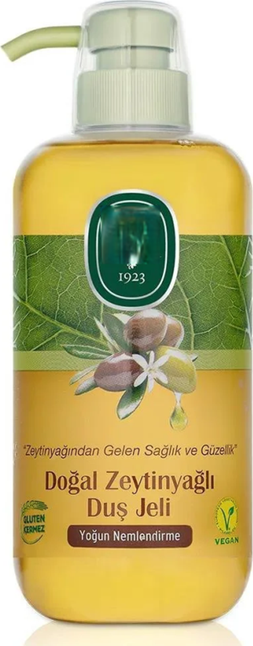 popüler Doğal Zeytinyağlı Duş Jeli 600 ml 2026
