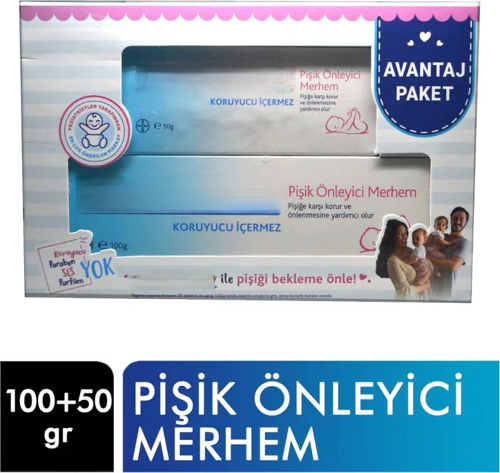 popüler Pişik Kremi Avantaj Paketi 100 Gr + 50 Gr 2026