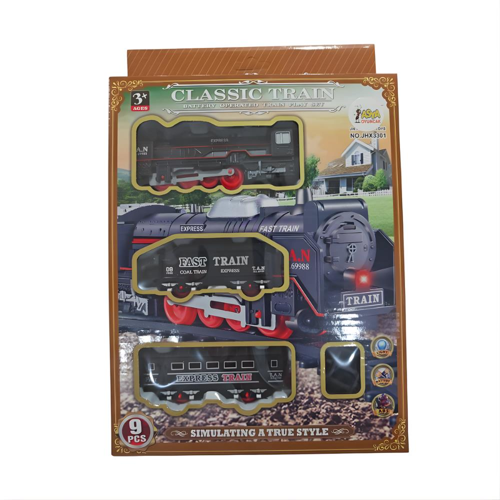 Oyuncak Kutulu 9 Parça Tren C7820-Jhx3301